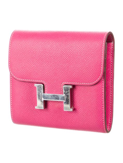 hermès wallet women|hermes constance wallet price.